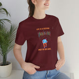 "Life is a Festival" Printed Unisex Jersey Short Sleeve Tee
