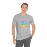 "OM" Printed Unisex Jersey Short Sleeve Tee