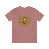 "Buddha Tree Of Life" Printed Unisex Jersey Short Sleeve Tee