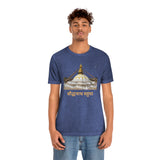 "Boudhanath Stupa" Printed Unisex Jersey Short Sleeve Tee