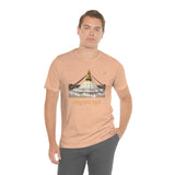 "Boudhanath Stupa" Printed Unisex Jersey Short Sleeve Tee