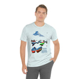 "Pokhara, Nepal" Printed Unisex Jersey Short Sleeve Tee