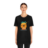 "Beach Please" Printed Unisex Jersey Short Sleeve Tee