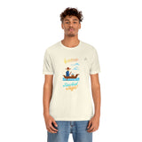 "Riverboat Shuffle" Printed Unisex Jersey Short Sleeve Tee