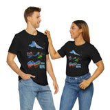 "Pokhara, Nepal" Printed Unisex Jersey Short Sleeve Tee