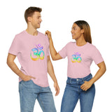 "OM" Printed Unisex Jersey Short Sleeve Tee