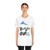 "Pokhara, Nepal" Printed Unisex Jersey Short Sleeve Tee