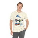 "Pokhara, Nepal" Printed Unisex Jersey Short Sleeve Tee