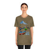 "Pokhara, Nepal" Printed Unisex Jersey Short Sleeve Tee