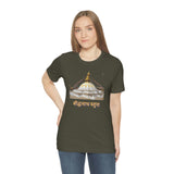 "Boudhanath Stupa" Printed Unisex Jersey Short Sleeve Tee