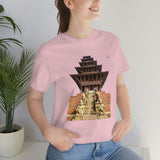 "Nyatapola" Printed Unisex Jersey Short Sleeve Tee