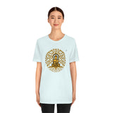 "Buddha Tree Of Life" Printed Unisex Jersey Short Sleeve Tee