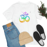 "OM" Printed Unisex Jersey Short Sleeve Tee