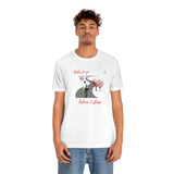 "Miles to go before I sleep" Printed Unisex Jersey Short Sleeve Tee