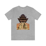 "Nyatapola" Printed Unisex Jersey Short Sleeve Tee