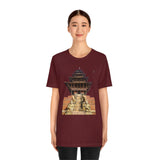 "Nyatapola" Printed Unisex Jersey Short Sleeve Tee