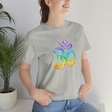 "OM" Printed Unisex Jersey Short Sleeve Tee