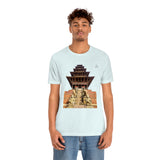 "Nyatapola" Printed Unisex Jersey Short Sleeve Tee