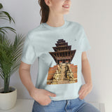 "Nyatapola" Printed Unisex Jersey Short Sleeve Tee