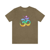 "OM" Printed Unisex Jersey Short Sleeve Tee