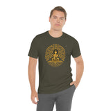 "Buddha Tree Of Life" Printed Unisex Jersey Short Sleeve Tee