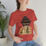 "Nyatapola" Printed Unisex Jersey Short Sleeve Tee