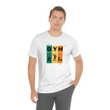 "GYM" Printed Unisex Jersey Short Sleeve Tee
