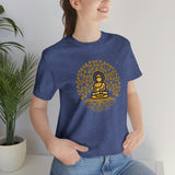 "Buddha Tree Of Life" Printed Unisex Jersey Short Sleeve Tee