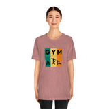 "GYM" Printed Unisex Jersey Short Sleeve Tee