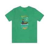 "Riverboat Shuffle" Printed Unisex Jersey Short Sleeve Tee