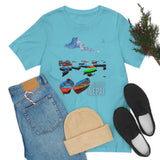 "Pokhara, Nepal" Printed Unisex Jersey Short Sleeve Tee