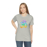 "OM" Printed Unisex Jersey Short Sleeve Tee