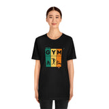 "GYM" Printed Unisex Jersey Short Sleeve Tee