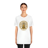 "Buddha Tree Of Life" Printed Unisex Jersey Short Sleeve Tee