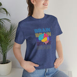 "Brain" Printed Unisex Jersey Short Sleeve Tee