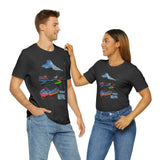 "Pokhara, Nepal" Printed Unisex Jersey Short Sleeve Tee