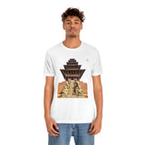 "Nyatapola" Printed Unisex Jersey Short Sleeve Tee