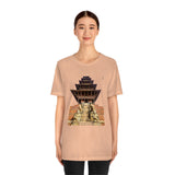 "Nyatapola" Printed Unisex Jersey Short Sleeve Tee