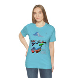 "Pokhara, Nepal" Printed Unisex Jersey Short Sleeve Tee