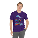 "Pokhara, Nepal" Printed Unisex Jersey Short Sleeve Tee