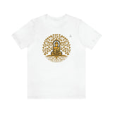 "Buddha Tree Of Life" Printed Unisex Jersey Short Sleeve Tee