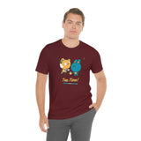 "Tea Time" Printed Unisex Jersey Short Sleeve Tee