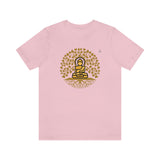 "Buddha Tree Of Life" Printed Unisex Jersey Short Sleeve Tee