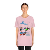 "Pokhara, Nepal" Printed Unisex Jersey Short Sleeve Tee