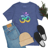 "OM" Printed Unisex Jersey Short Sleeve Tee