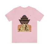 "Nyatapola" Printed Unisex Jersey Short Sleeve Tee