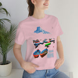 "Pokhara, Nepal" Printed Unisex Jersey Short Sleeve Tee
