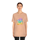 "OM" Printed Unisex Jersey Short Sleeve Tee