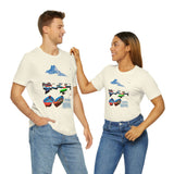 "Pokhara, Nepal" Printed Unisex Jersey Short Sleeve Tee