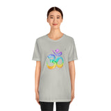 "OM" Printed Unisex Jersey Short Sleeve Tee